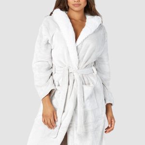 So Soft Luxury Dressing Gown - Mink