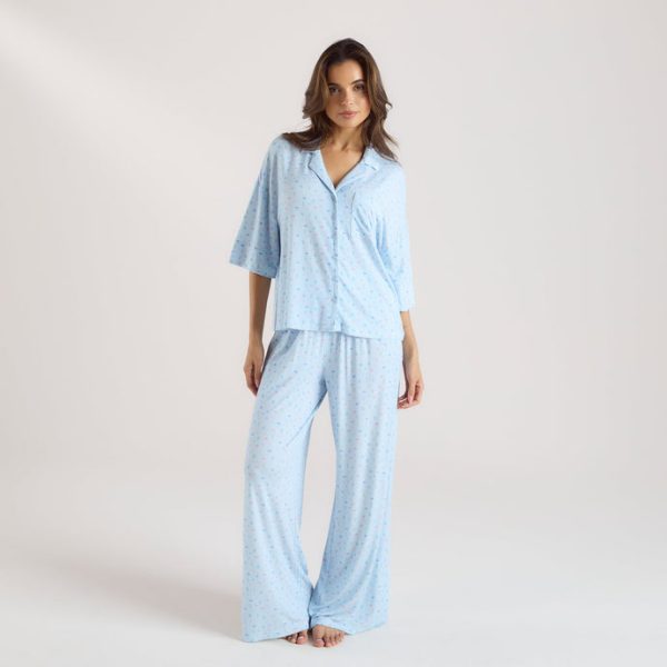 1.BlueFloralModalShortSleevePyjamaShirt-Leidy_690x 1.BlueFloralModalShortSleevePyjamaShirt-Leidy_690x