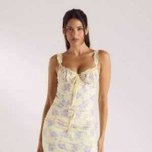 Eledora Corset Top - Yellow