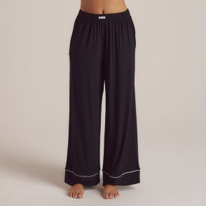 Modal Pajama Pants - Black