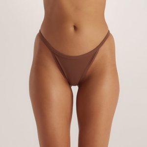 Sculpt Briefs - Chestnut