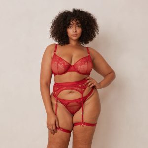 Selina Intimates Set - Maroon
