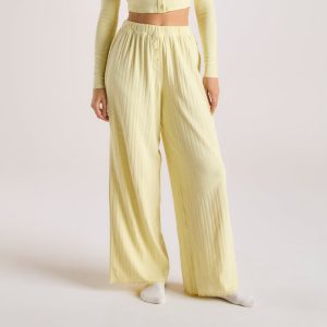 Pointelle Pajama Bottoms - Buttercup Yellow